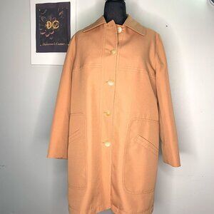 Vintage -Beige Tan - Misty Harbor -Trench Coat -Size 12 Reg